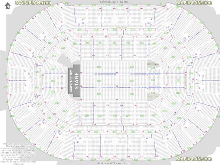 La Forum Concert Seating Chart