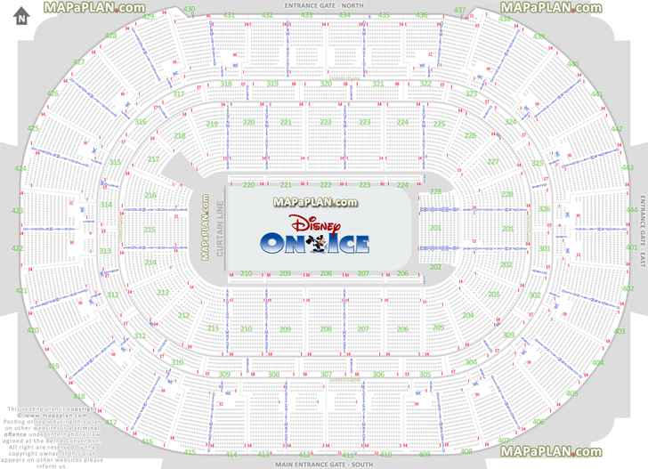 Disney On Ice Los Angeles Seating Chart