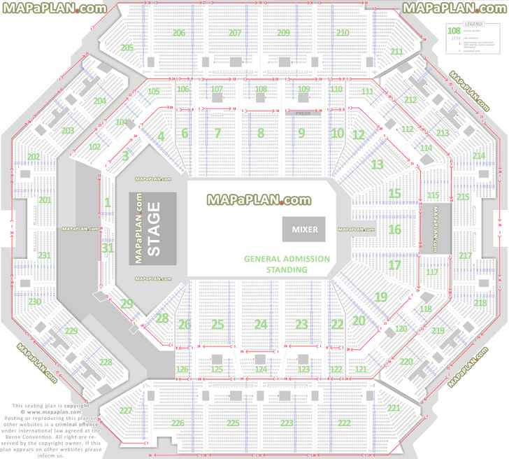 Brooklyn Arena Seating Chart