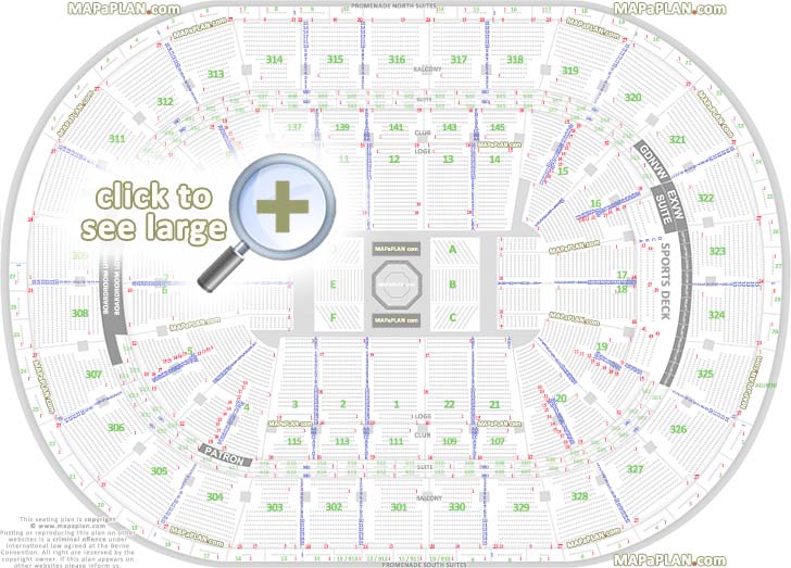 ufc mma fully seated chart garden executive view suites layout wwe wrestling boxing events Boston TD Garden seating chart