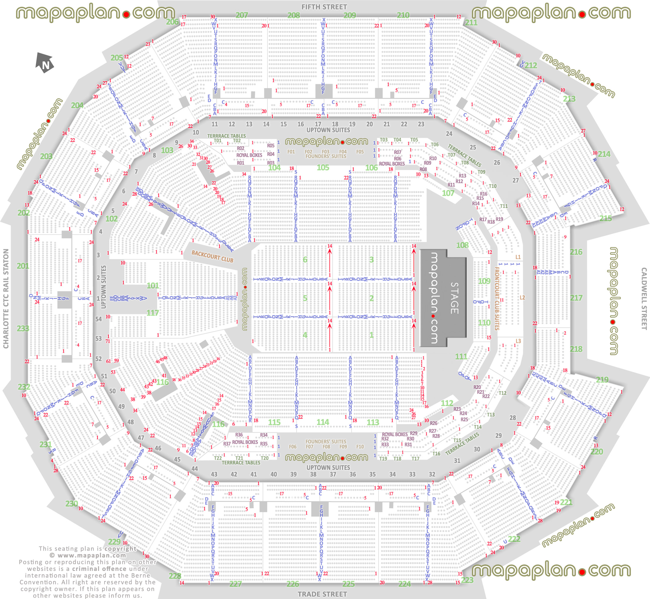 Spectrum Arena Seating Map Elcho Table