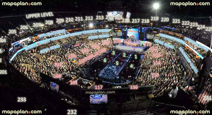 Time Warner Cable Arena Virtual Seating Chart