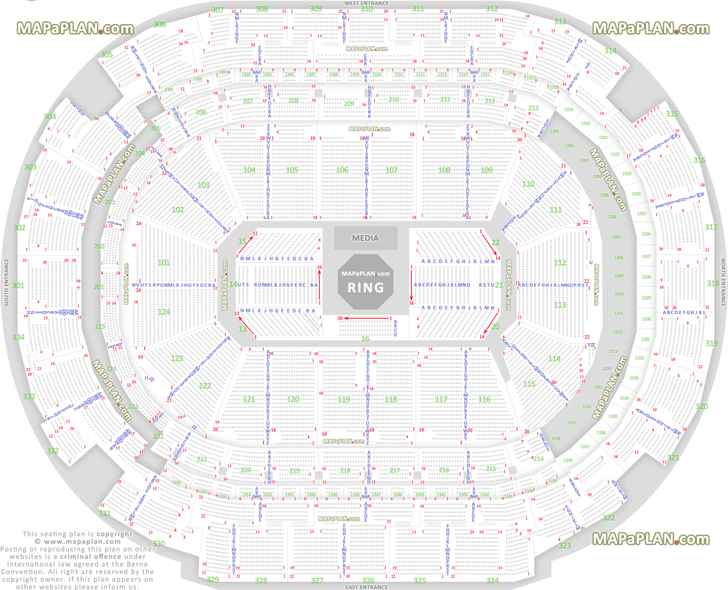 American Airlines Center Dallas Seat Numbers Detailed Seating Chart Mapaplan Com