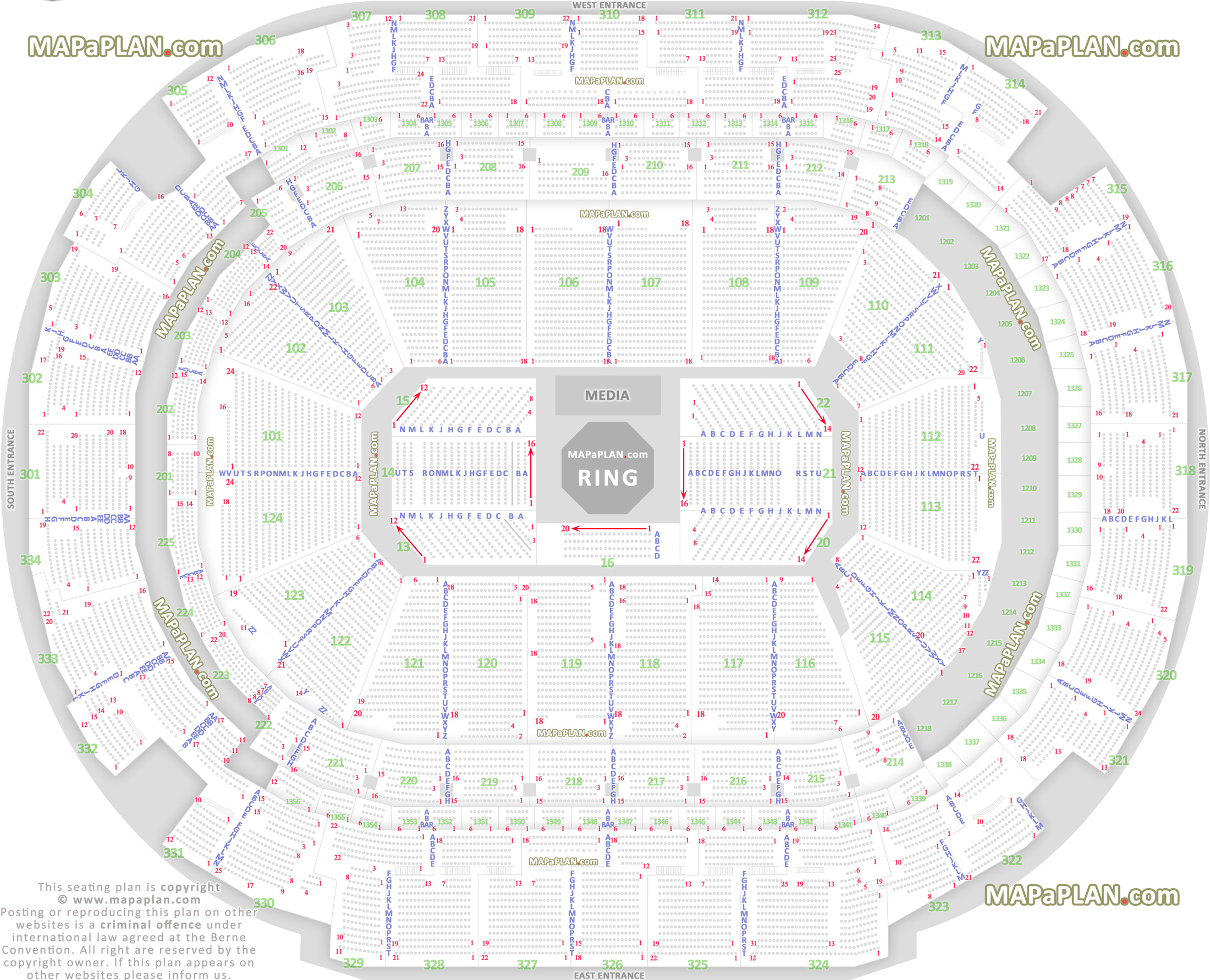 Wwe Dallas Seating Chart