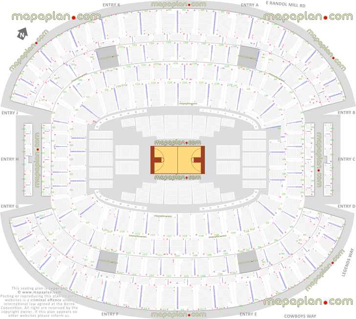 Cowboy Stadium Seating Chart Suites