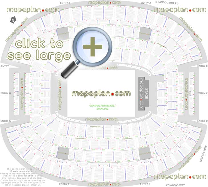 Verizon Theater Grand Prairie Seating Chart With Seat Numbers