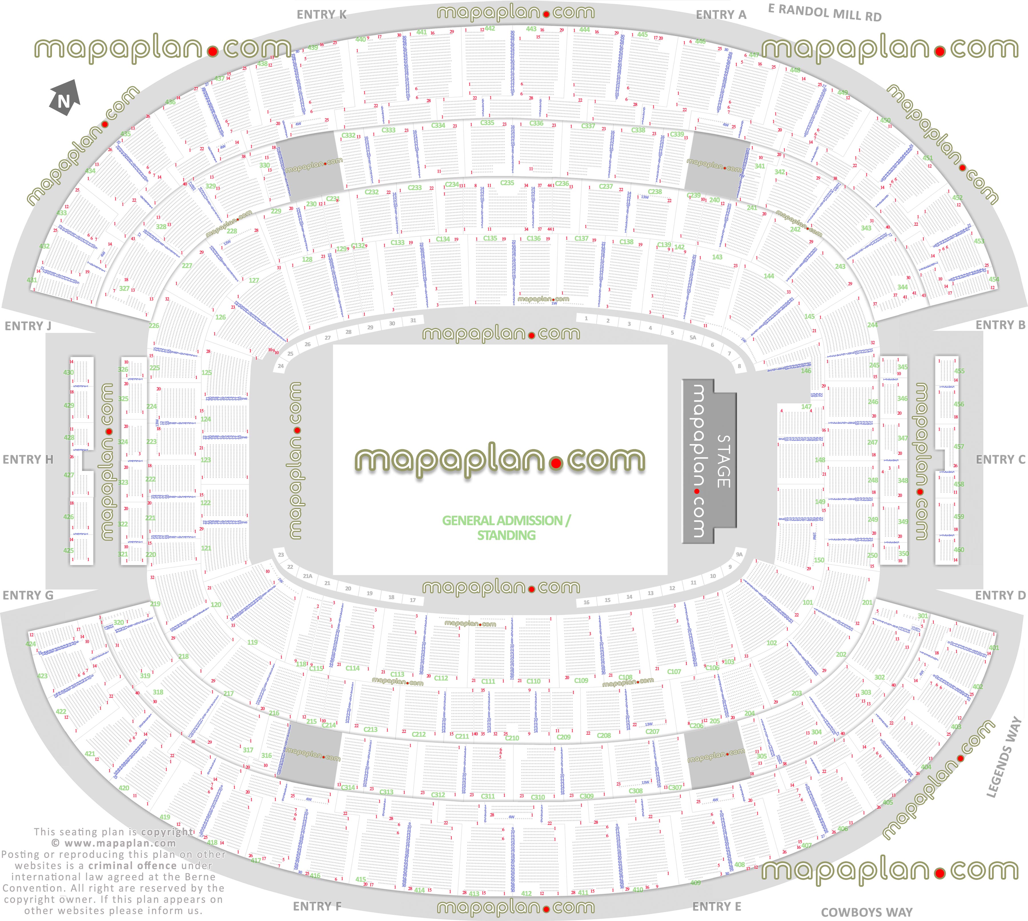 general admission ga floor standing concert capacity 3d plan att center stadium arlington tx concert stage detailed floor pit plan sections best seat numbers selection information guide virtual interactive image map rows 1 2 3 4 5 6 7 8 9 10 11 12 13 14 15 16 17 18 19 20 21 22 23 24 25 26 27 28 29 30 Dallas Cowboys AT&T Stadium seating chart