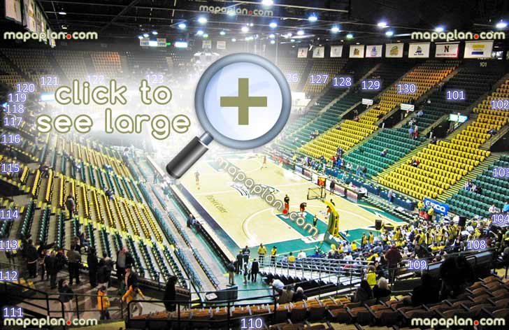 Patriot Center Seating Chart With Seat Numbers