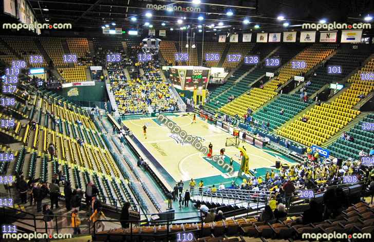 Patriot Center Map Seating Chart