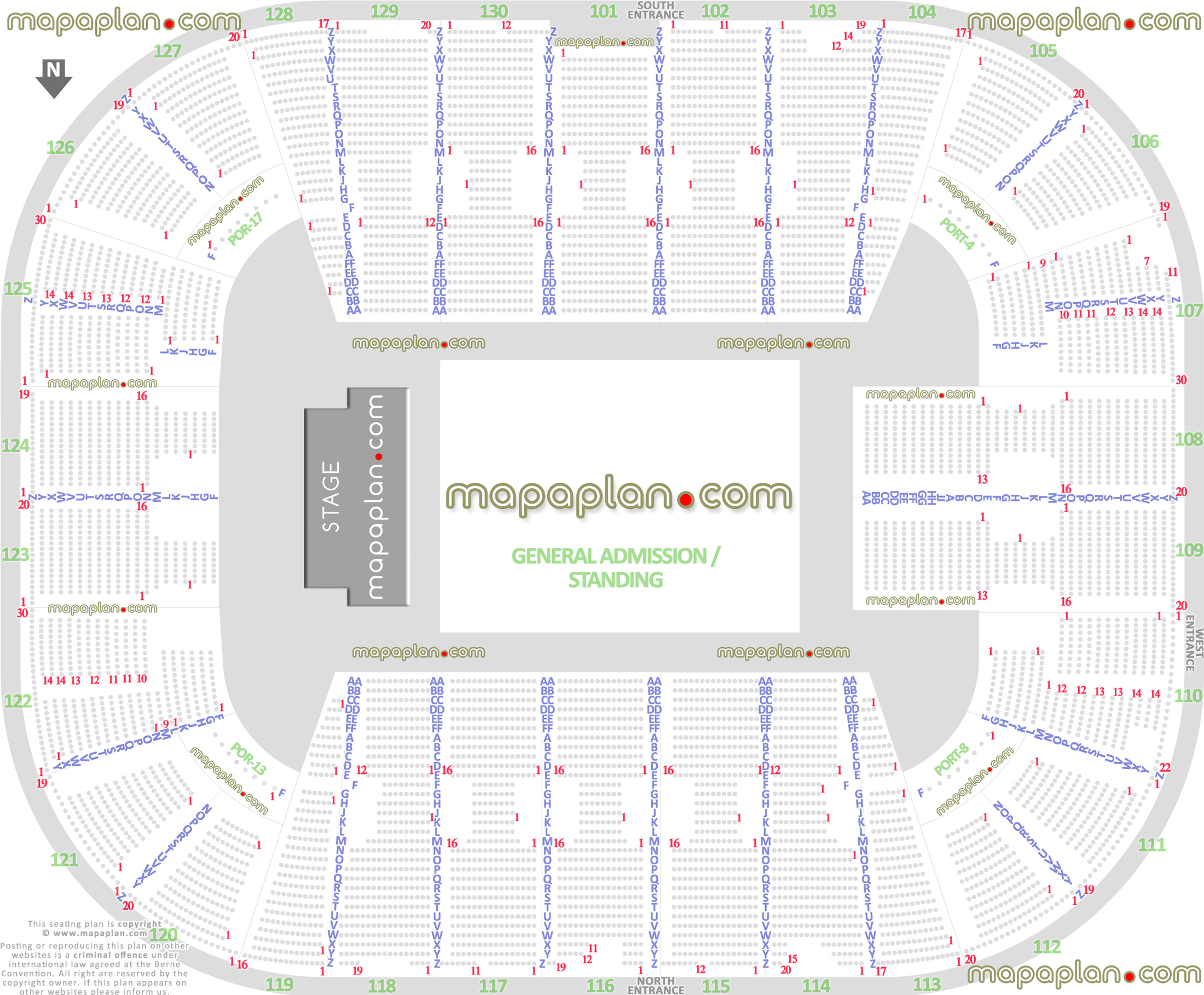 Arena Stage Seating Chart