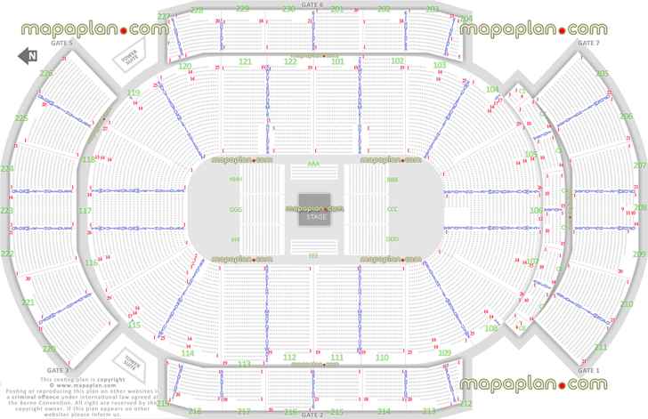 Jobing Arena Concert Seating Chart