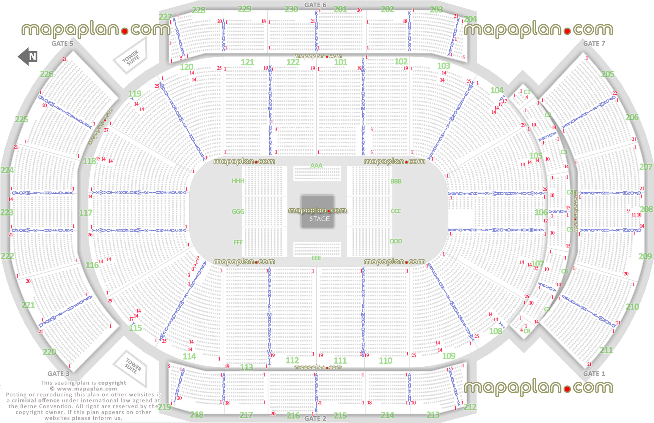 concert stage round printable virtual layout 360 degree arrangement interactive diagram seats row lower club upper level sections best seat numbers selection wheelchair disabled handicap accessible seats plan premium executive loge boxes luxury executive suites Glendale Desert Diamond Arena seating chart