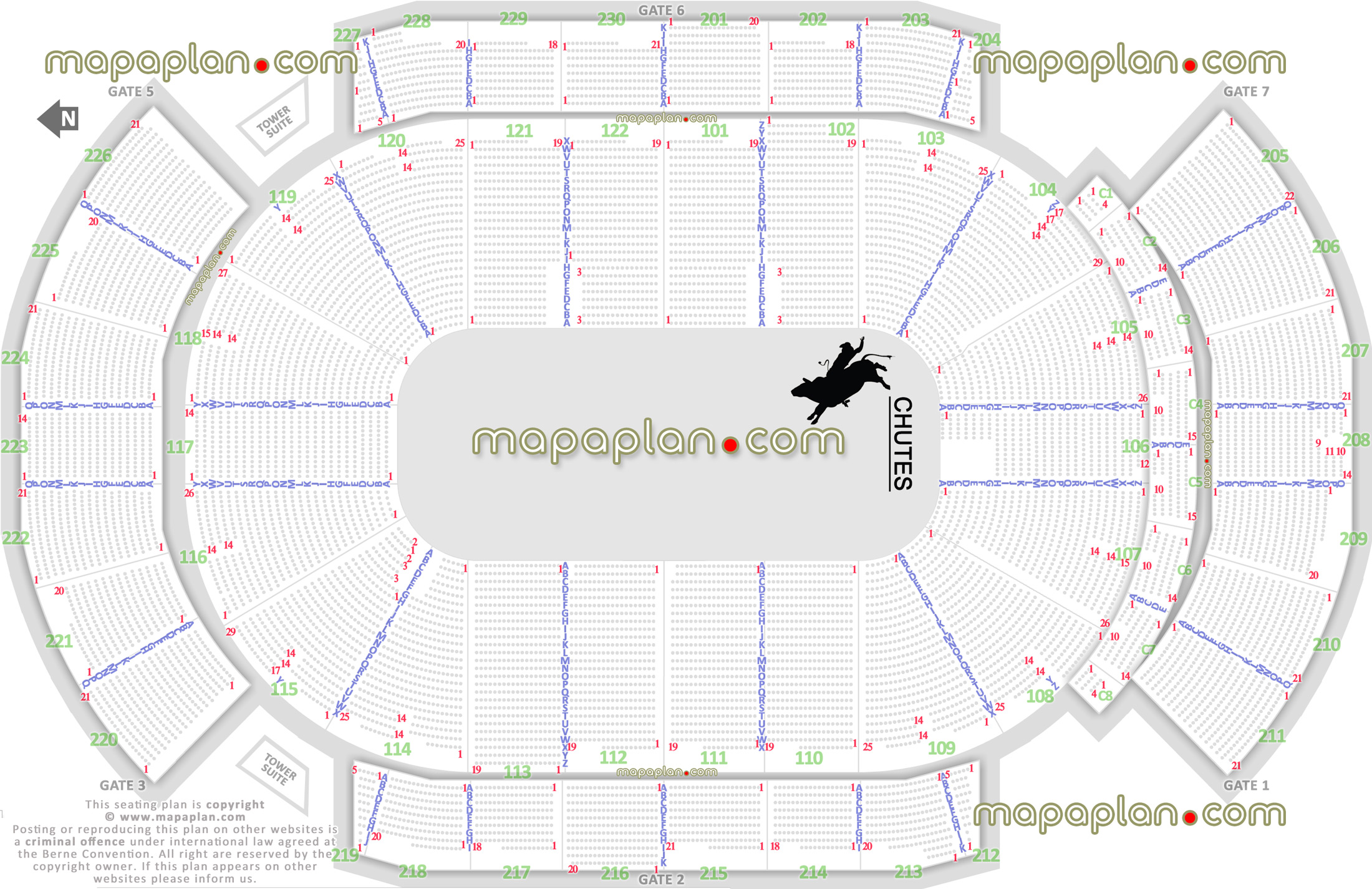 pbr professional bull riders rodeo glendale phoenix arizona seating chart row max seat capacity numbers rows each section detailed plan lower club executive suites upper level sections 201 202 203 204 205 206 207 208 209 210 211 212 213 214 215 216 217 218 219 220 221 222 223 224 225 226 227 228 229 230 Glendale Desert Diamond Arena seating chart