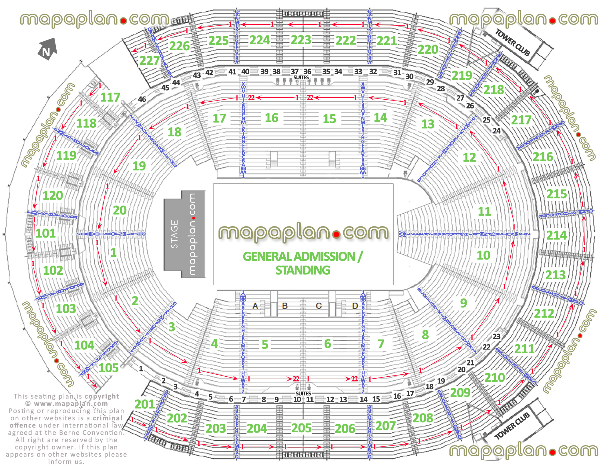 New T-Mobile Arena MGM-AEG - General Admission (GA) floor ...