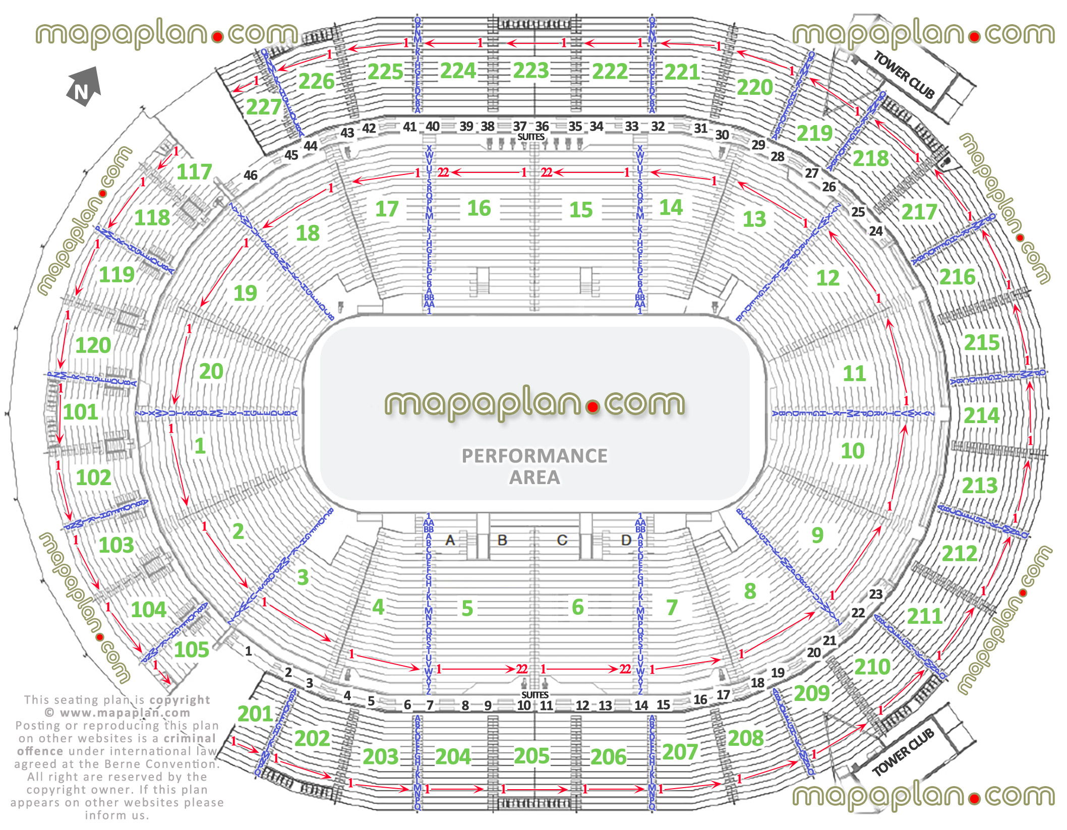 Nitro Circus Seating Chart