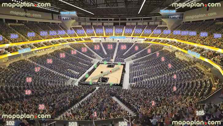 T Mobile Arena Basketball Seating Chart