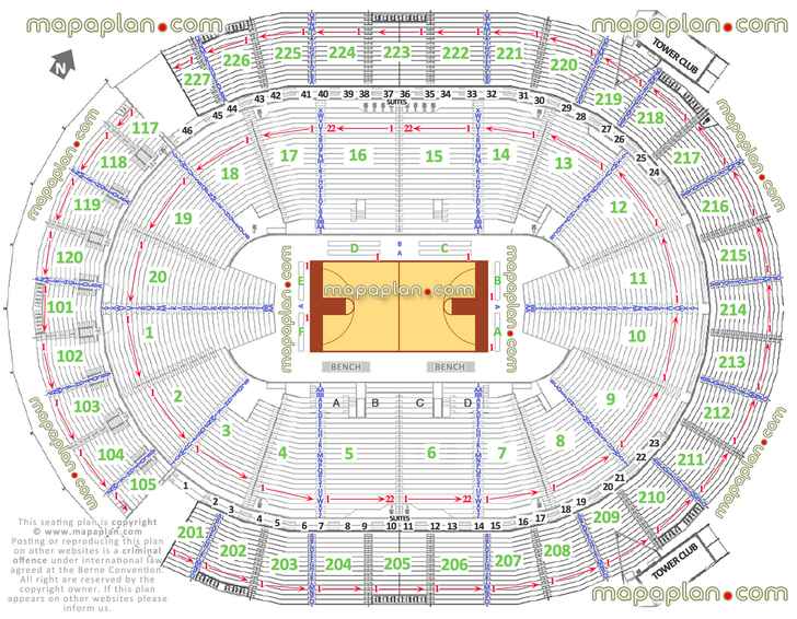 Bridgestone Arena Seating Chart U2