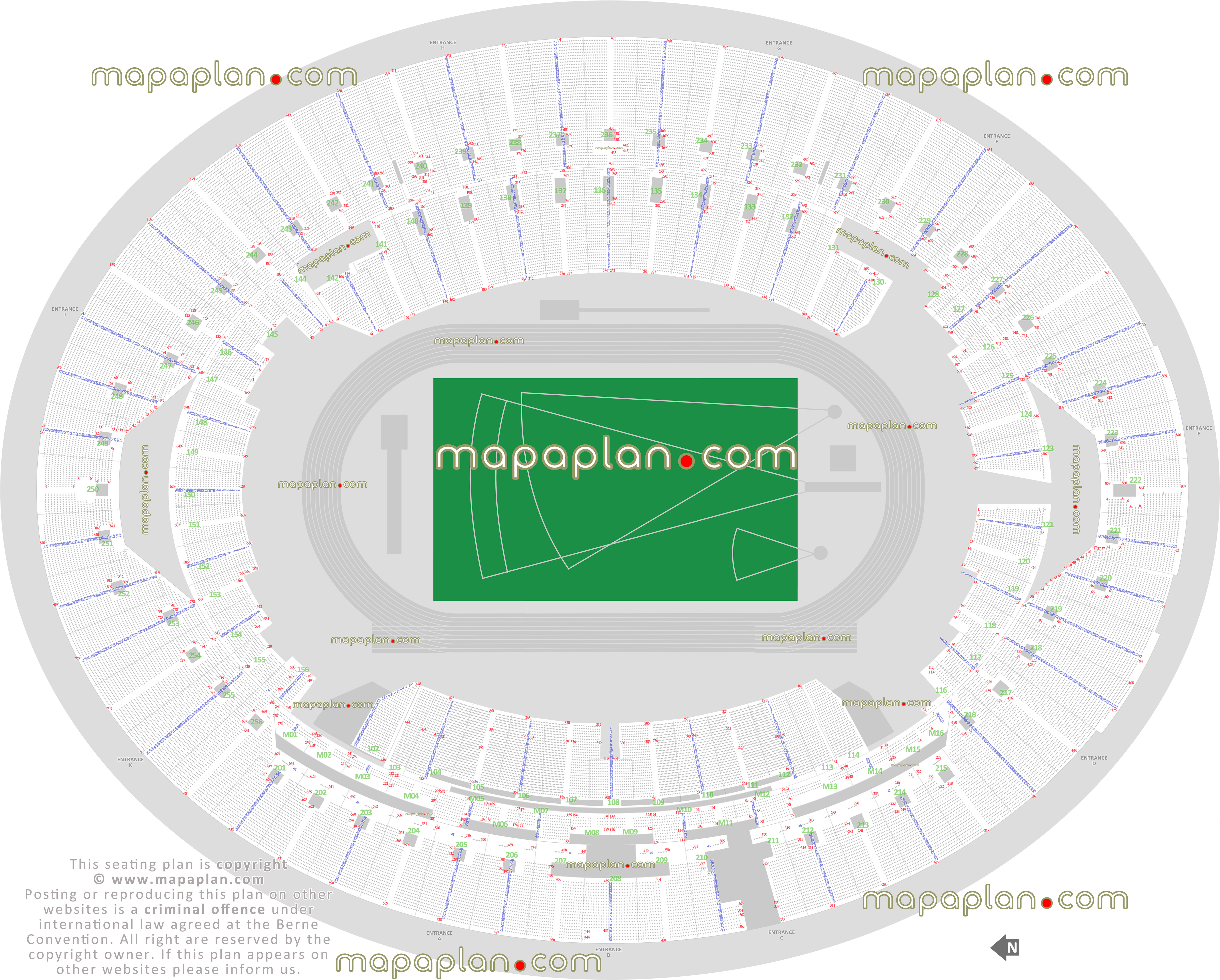 London Stadium (West Ham United Olympic Park) seating plan athletics arena interactive seating checker plan lower tier club london upper tier entrances arrangement ticket prices sections review diagram