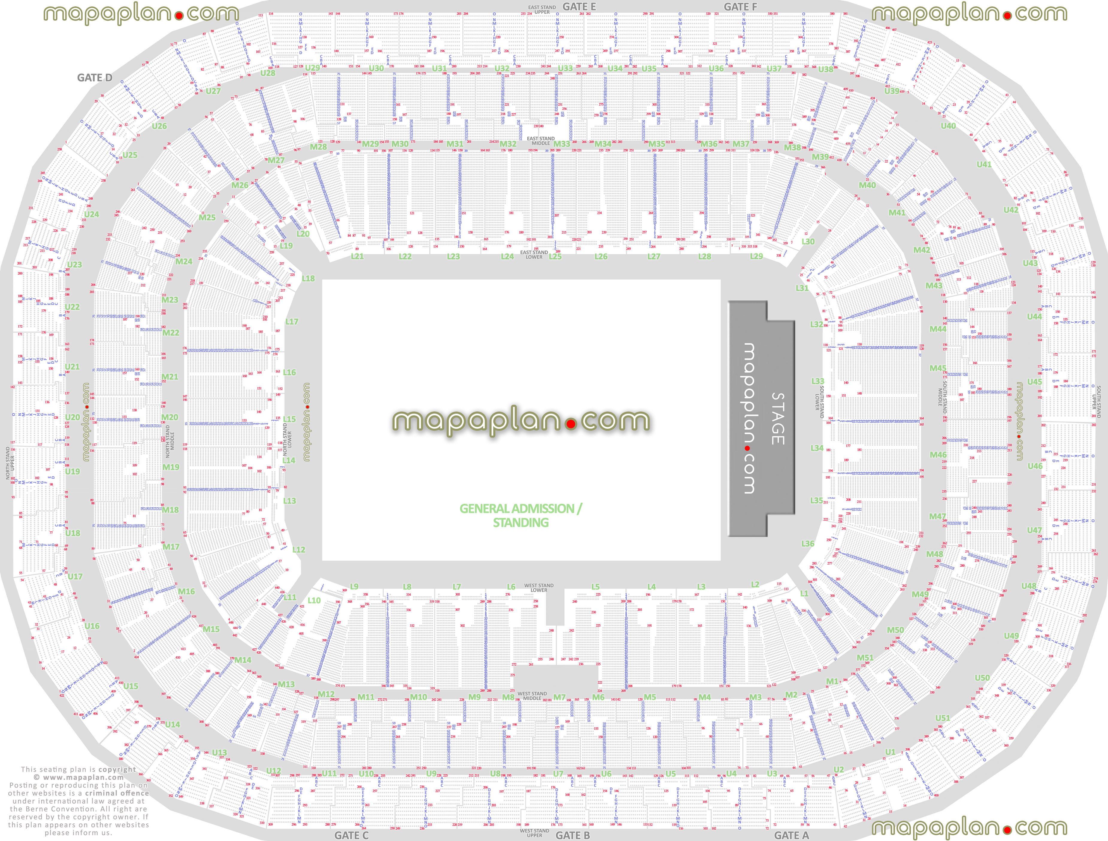 25+ Twickenham stadium seating plan for concerts