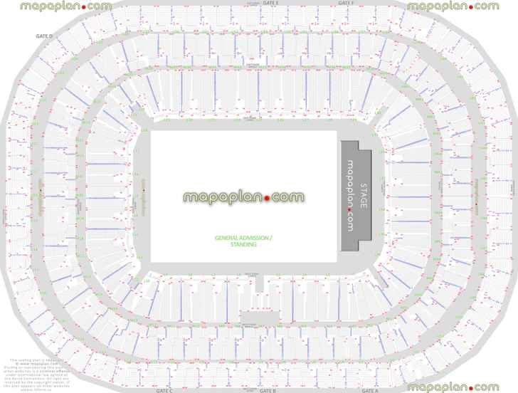 Kauffman Stadium Seating Chart With Rows And Seat Numbers