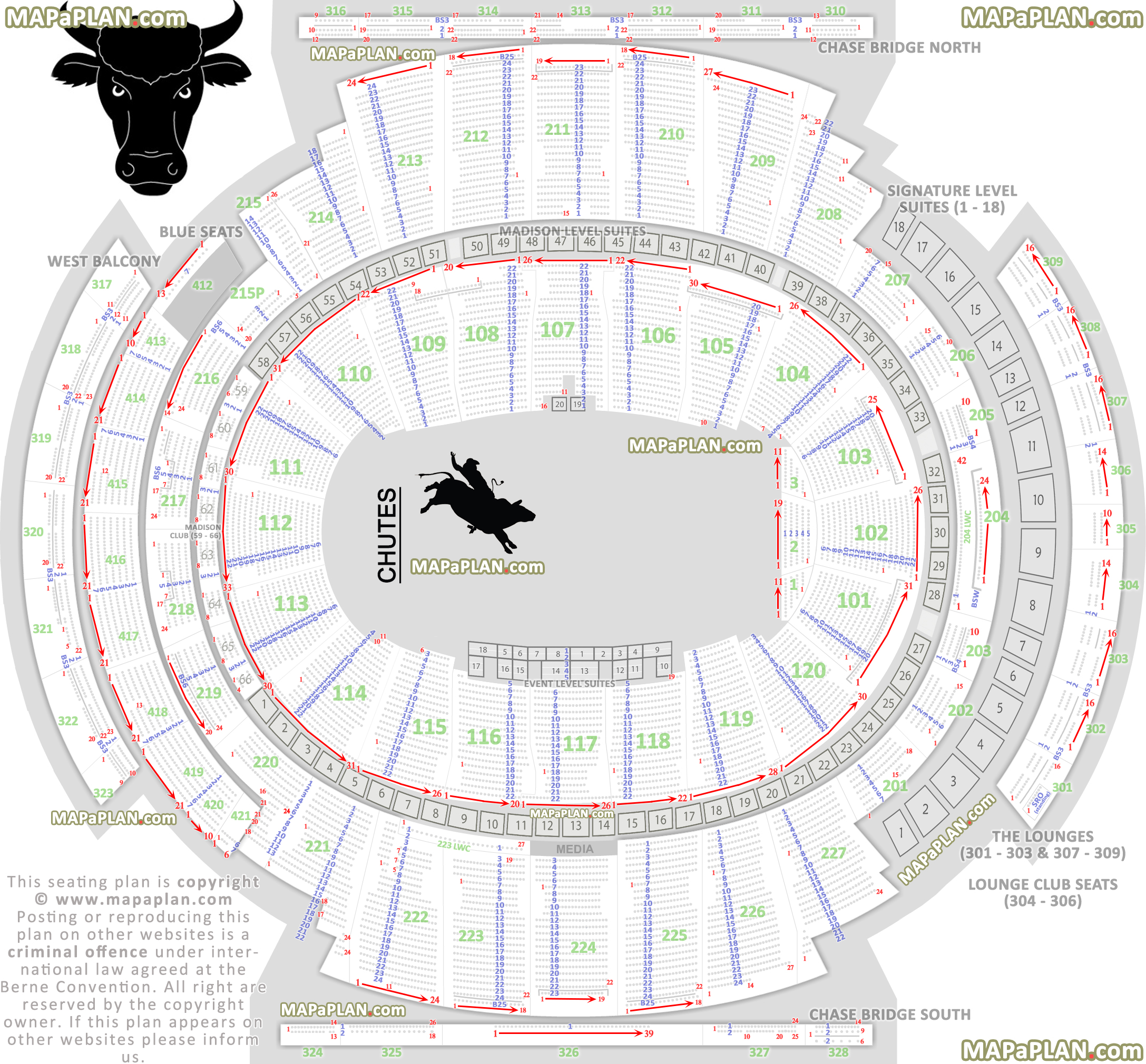 Pbr Seating Chart