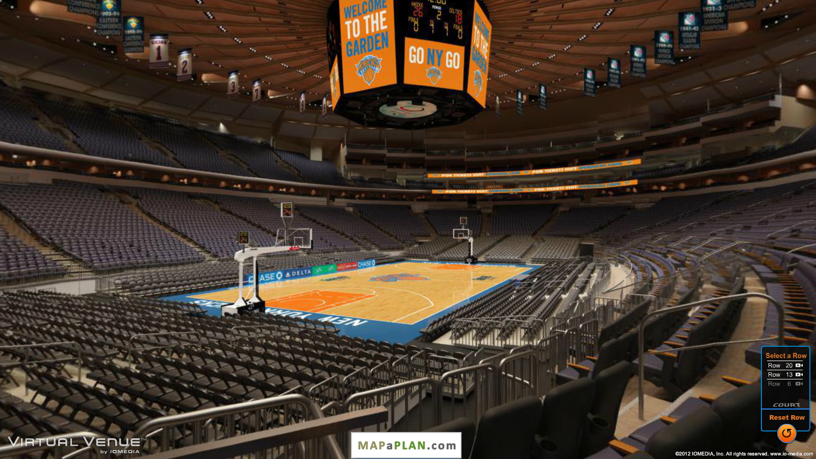 Madison Square Garden seating chart View from section 114