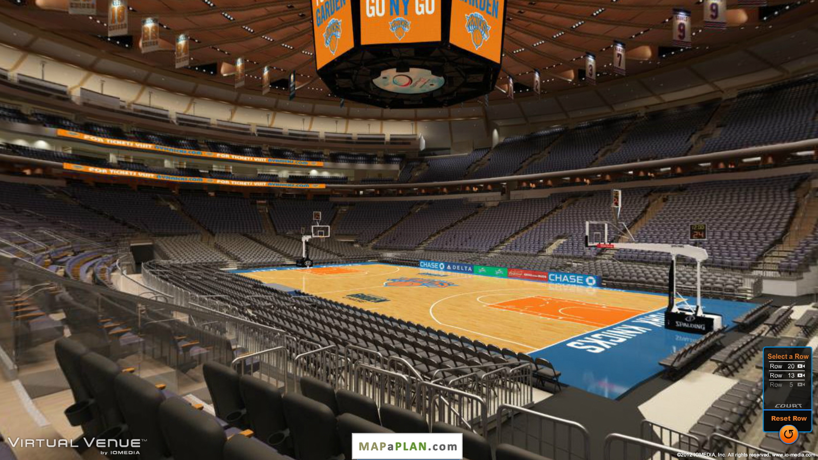 Madison Square Garden seating chart View from section 119