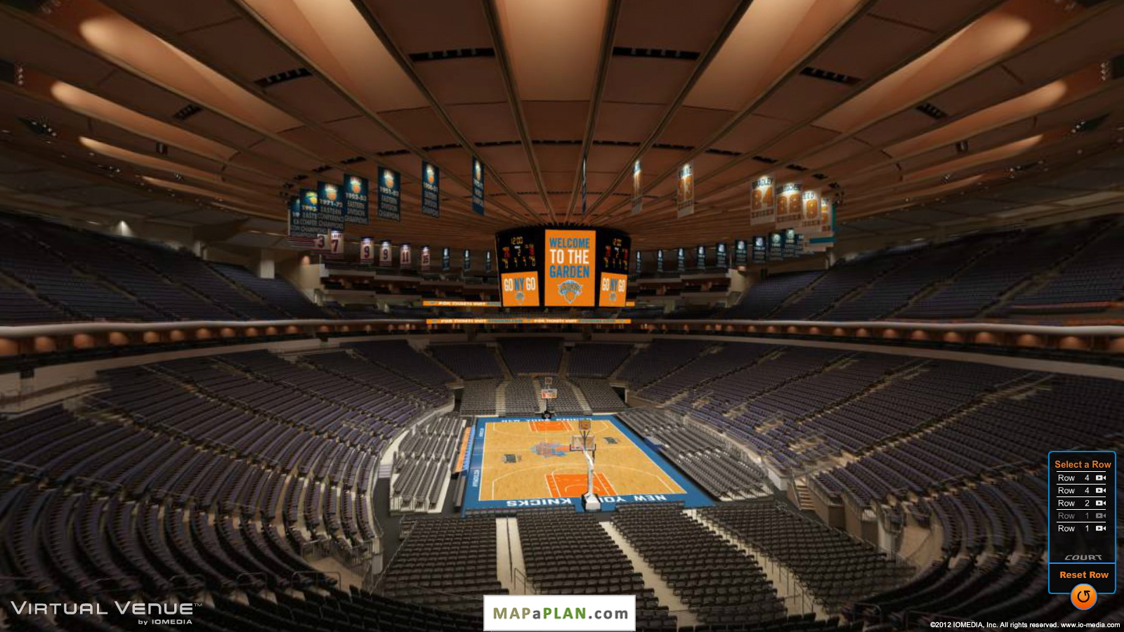 Madison Square Garden seating chart View from section 217