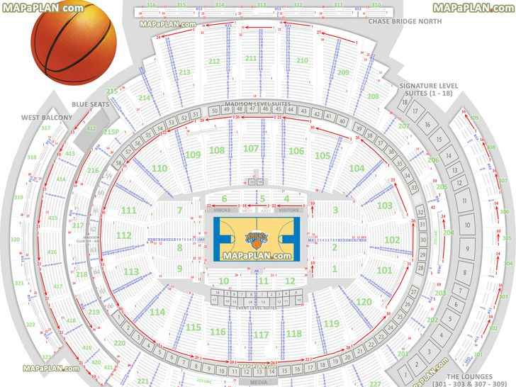 Notre Dame Basketball Seating Chart