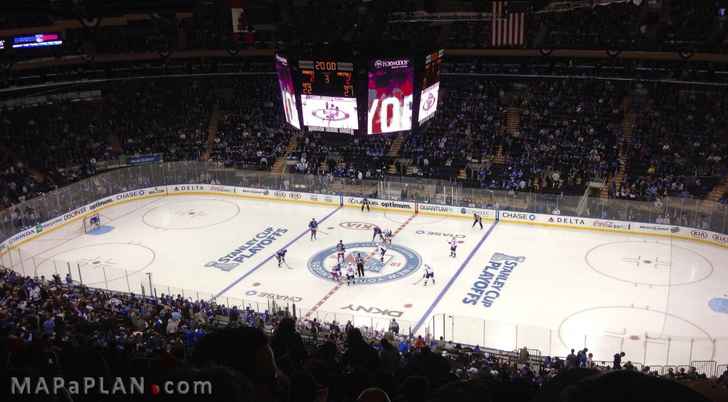 Msg Seating Chart Hockey