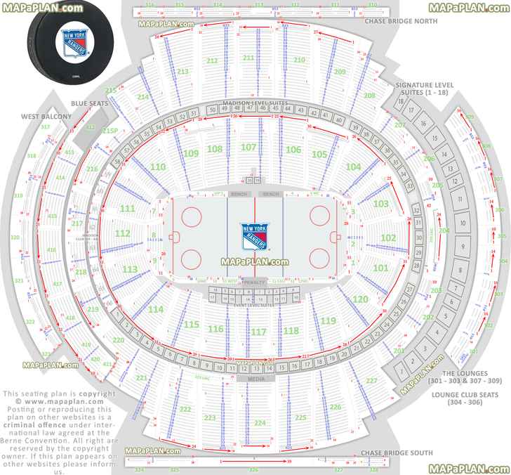 New York Rangers 3d Seating Chart