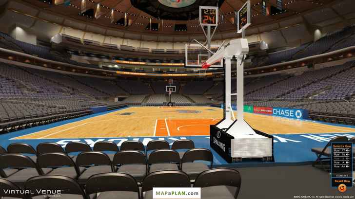 Msg Knicks Seating Chart View