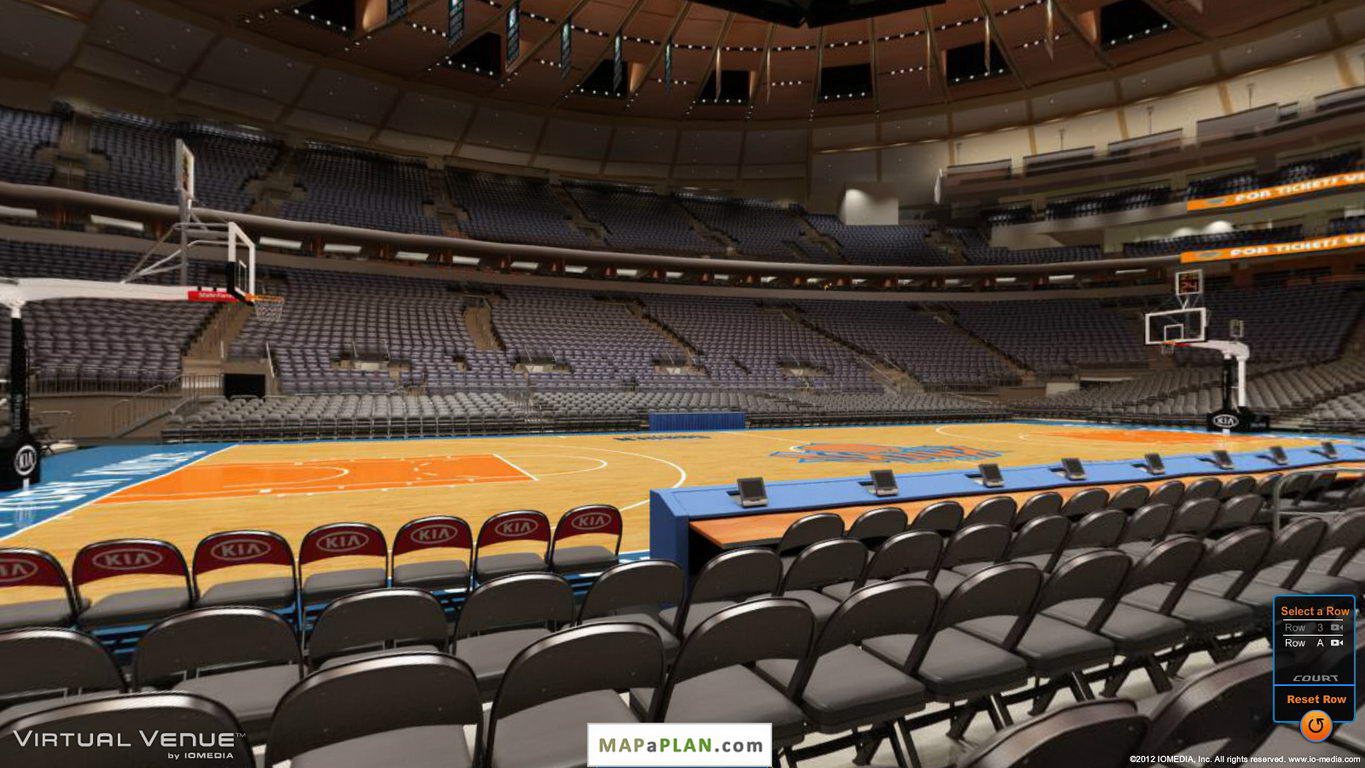 Msg Seating Chart Section 110