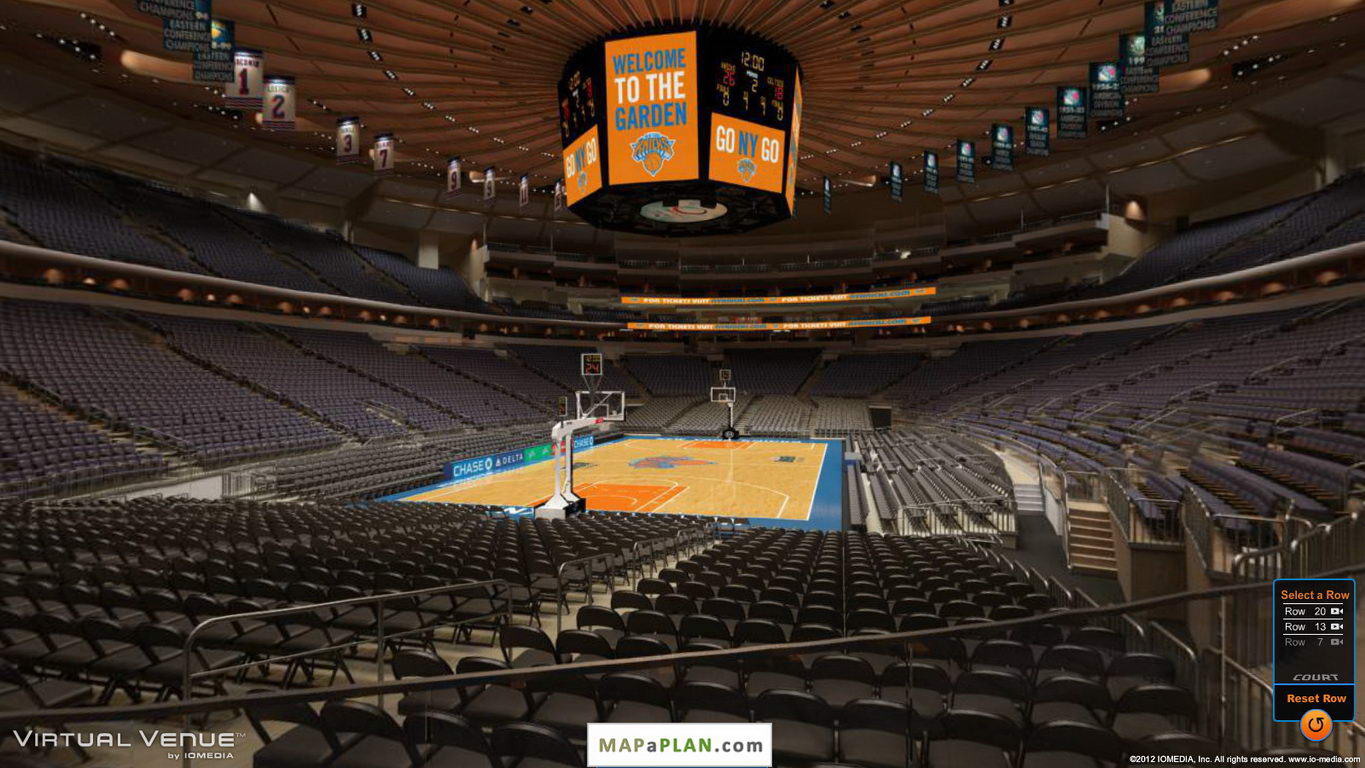 Knicks Interactive Seating Chart