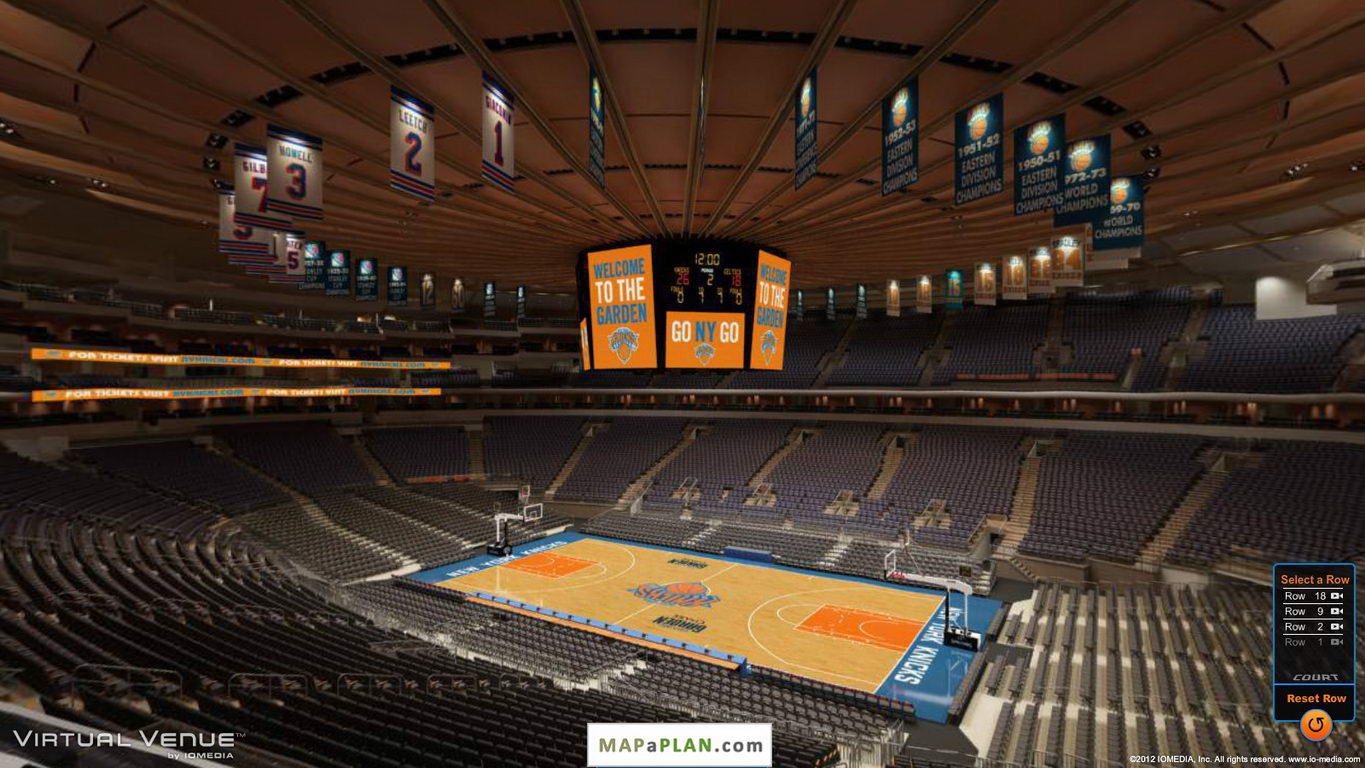 Knicks Arena Seating Chart