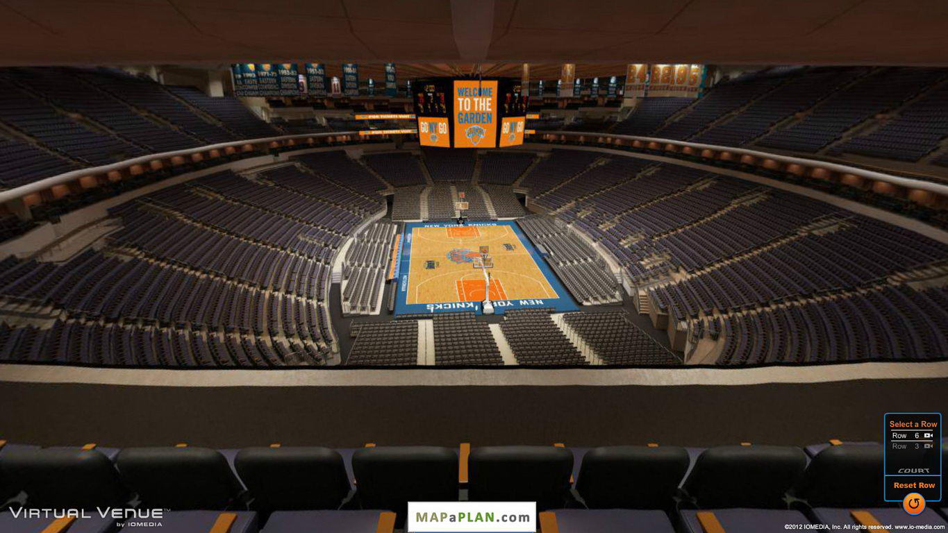 Madison Square Garden seating chart View from section 416