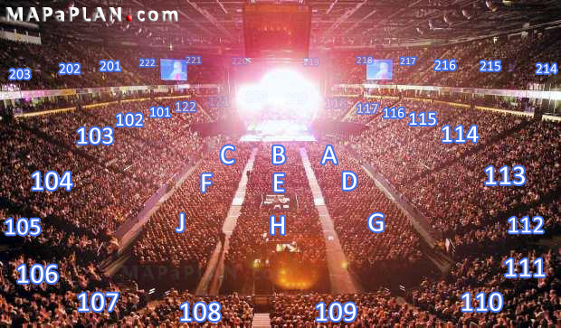 Interactive virtual 3d 360 degrees live concert panoramic layout Manchester AO Arena seating plan