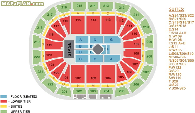 Catwalk stage full large venue beyonce Manchester AO Arena seating plan