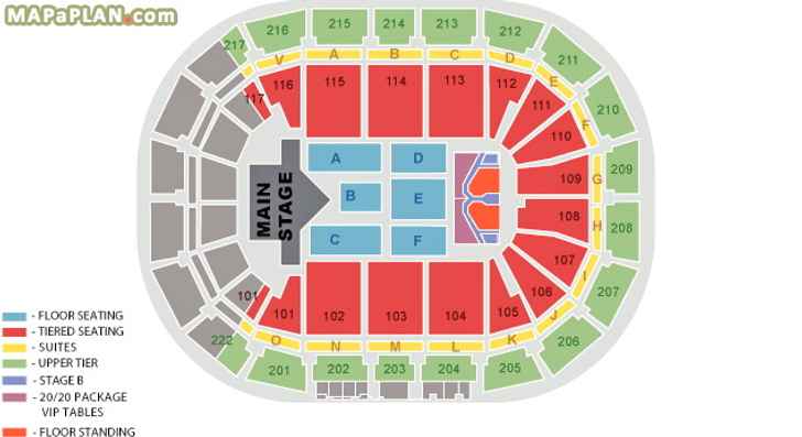 Justin Bieber Dallas Seating Chart