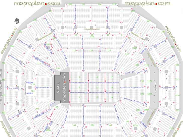 Fedexforum Seating Chart Grizzlies