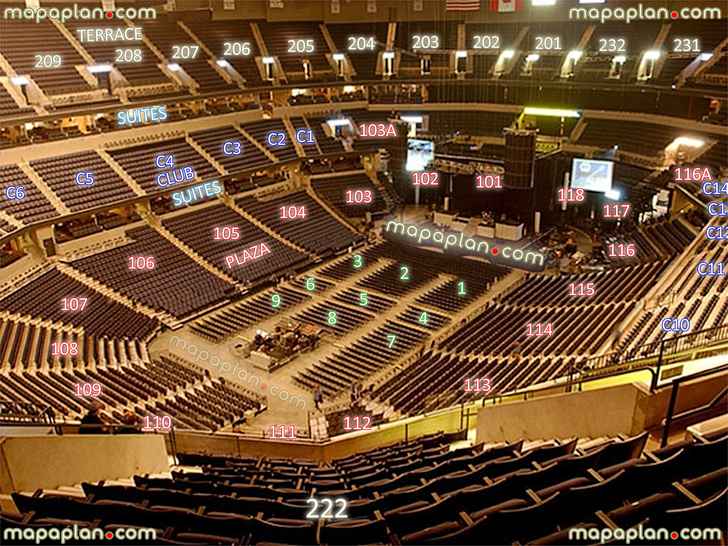 Maroon 5 Forum Seating Chart