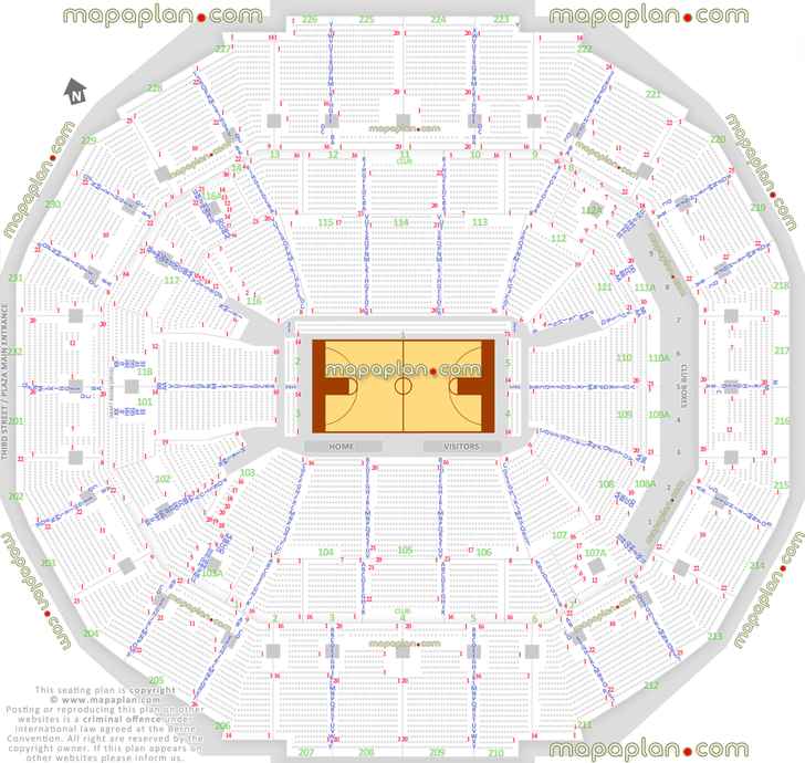 Forum Eagles Seating Chart