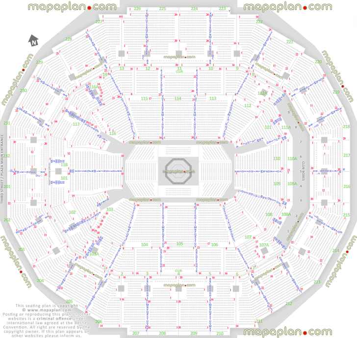 La Forum Seating Chart