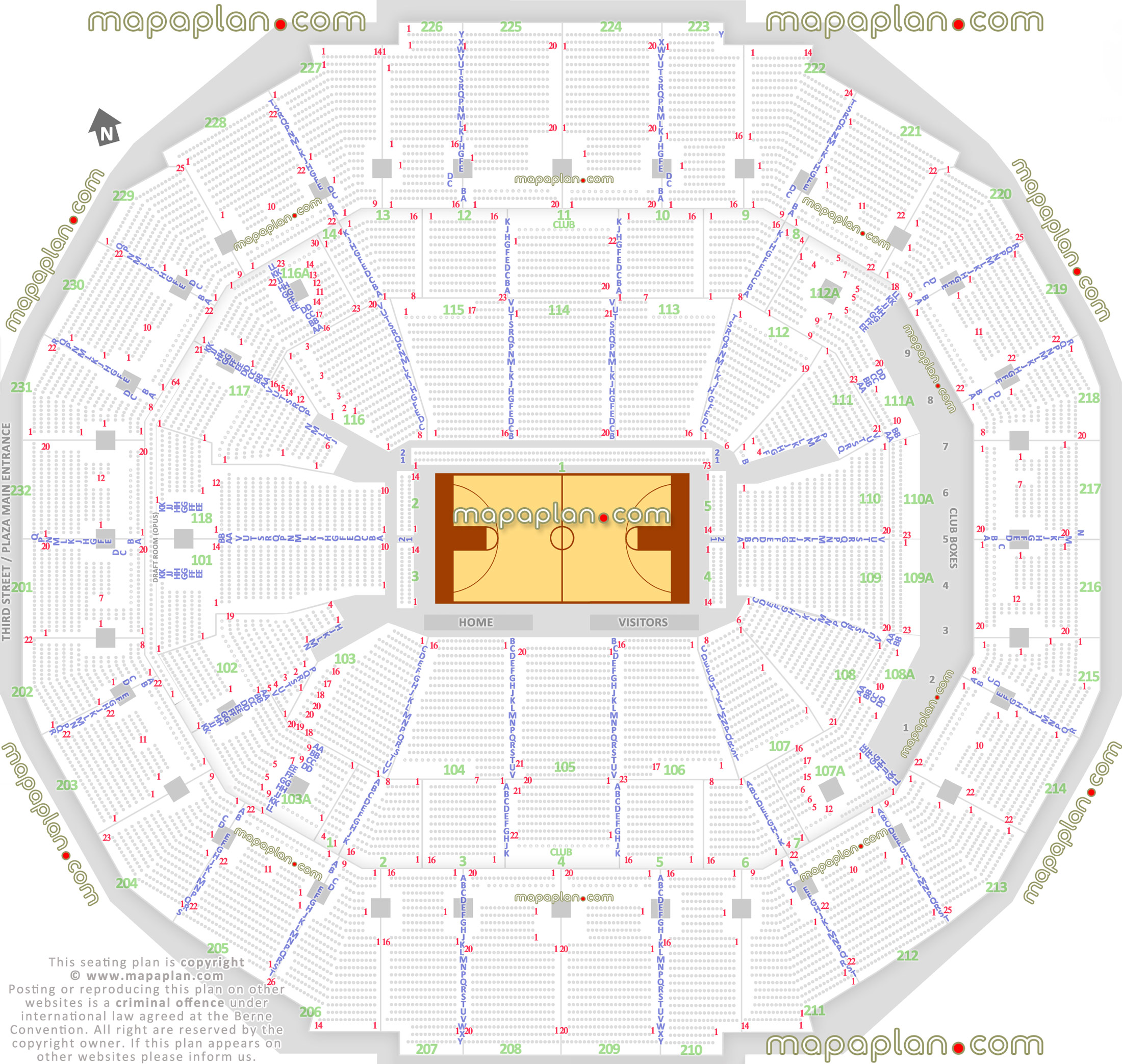 Memphis Grizzlies Arena Seating Chart