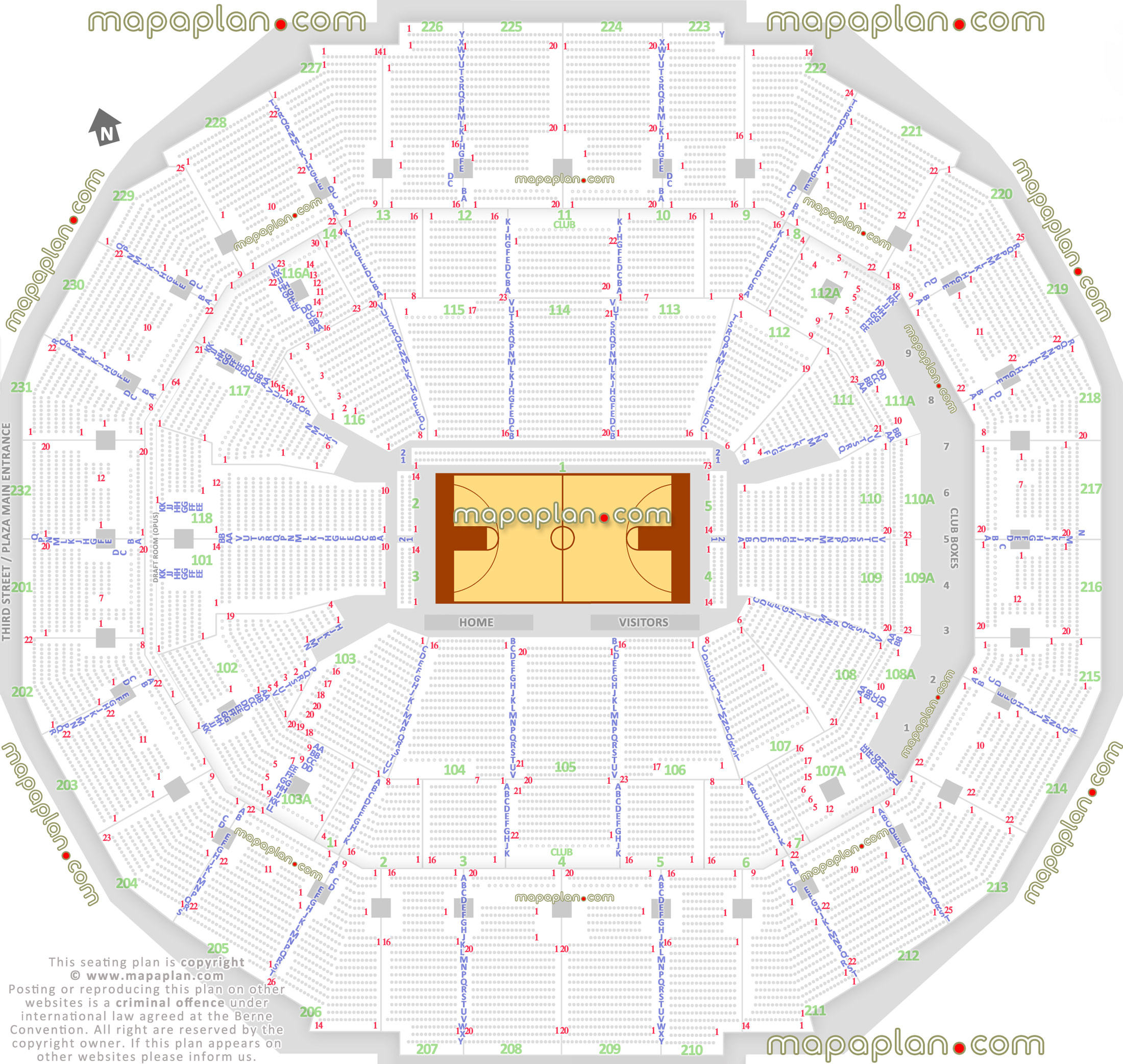 Fedex Forum Memphis Tn Seating Chart