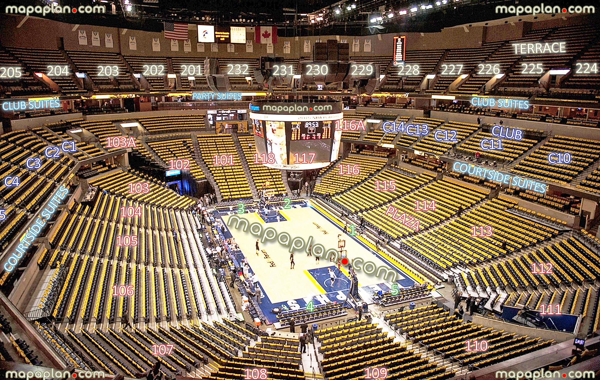 Fedex Forum Seating Chart For Grizzlies Games