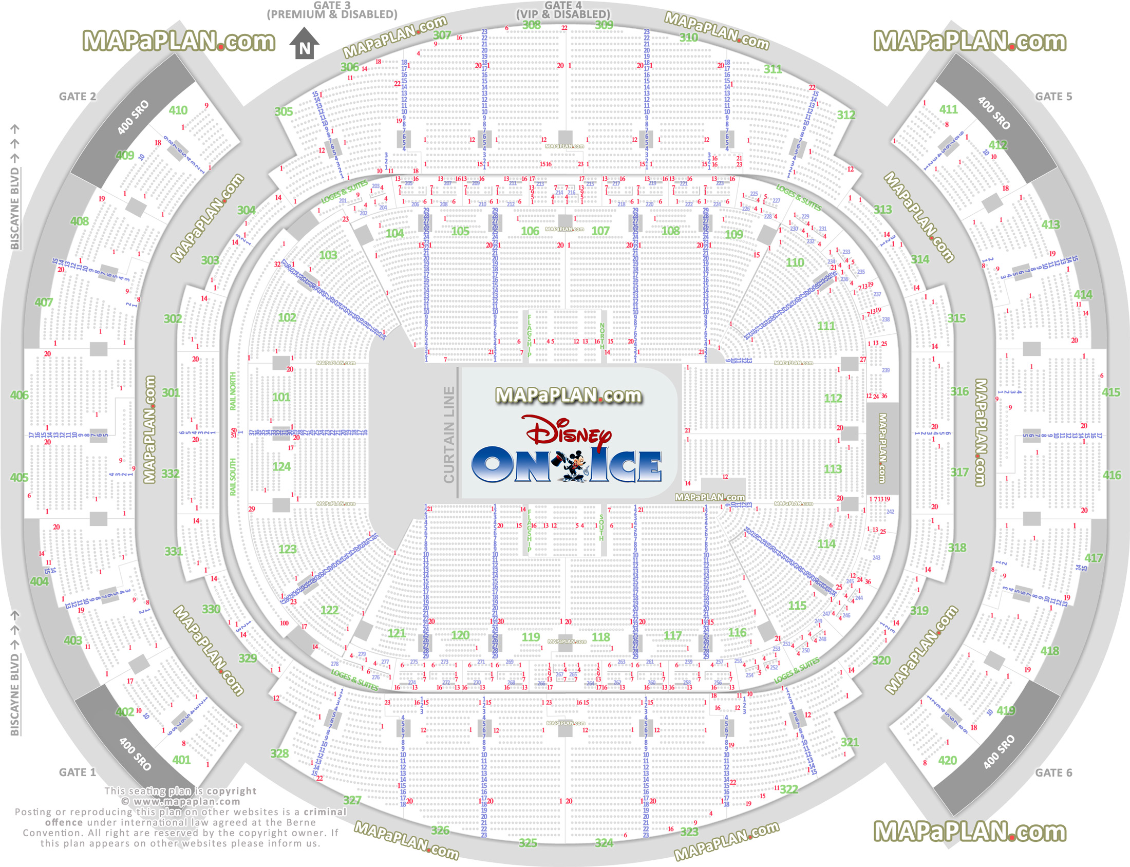 Disney On Ice Oakland Seating Chart