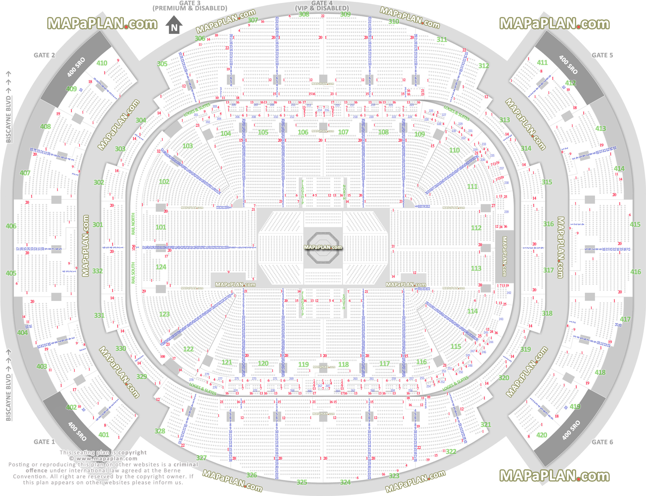 Ufc Seating Chart