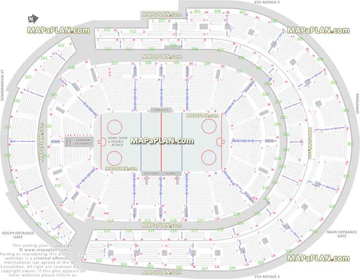 Nissan Arena Seating Chart