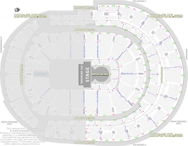 cirque soleil circus music city theater nashville tennessee tn gaylord entertainment center gec sommet Nashville Bridgestone Arena seating chart